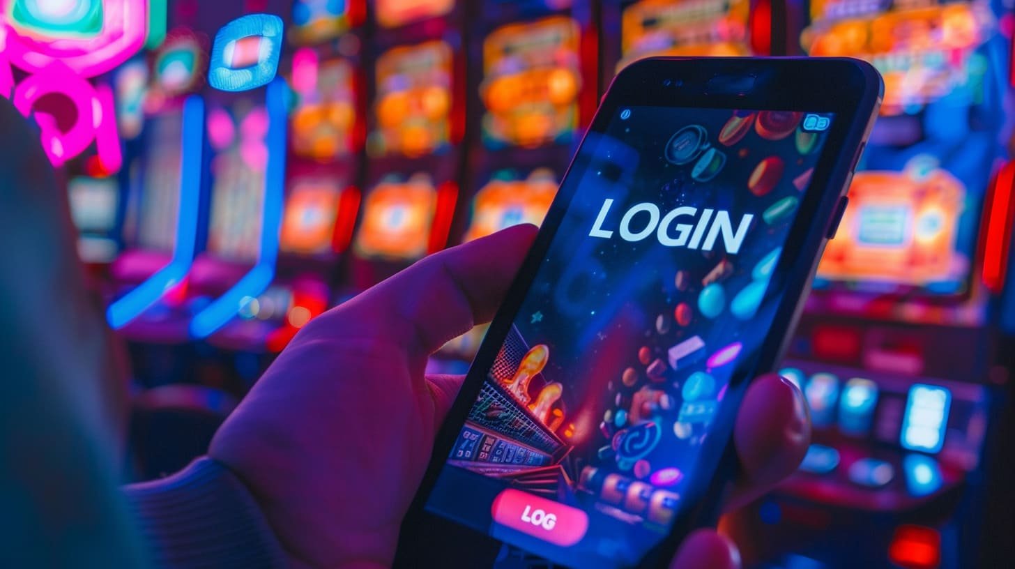 Slot game screen showing bonus round feature on agent okebet mobile view